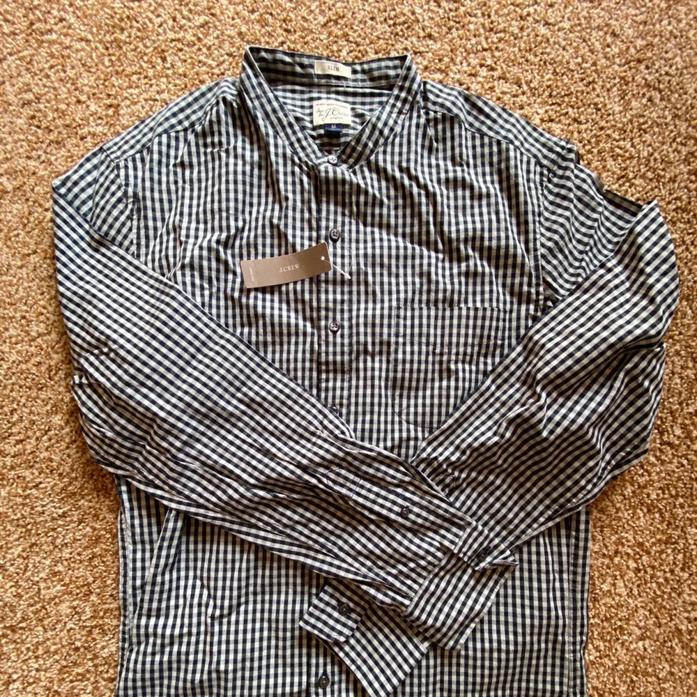Brand New J Crew Slim fit stretch Shirt